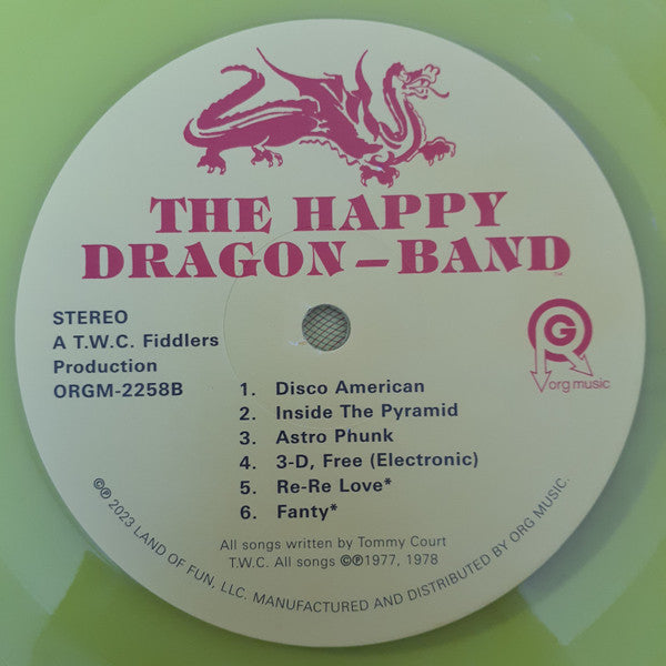 The Happy Dragon Band - The Happy Dragon Band (1978) - New LP Record Store Day 2023 ORG RSD Yellow Vinyl - Psychedelic Rock / Prog Rock - Shuga Records