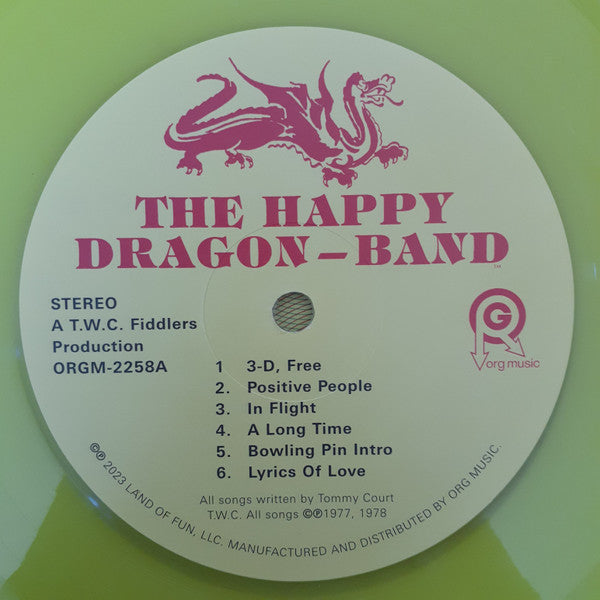The Happy Dragon Band - The Happy Dragon Band (1978) - New LP Record Store Day 2023 ORG RSD Yellow Vinyl - Psychedelic Rock / Prog Rock - Shuga Records