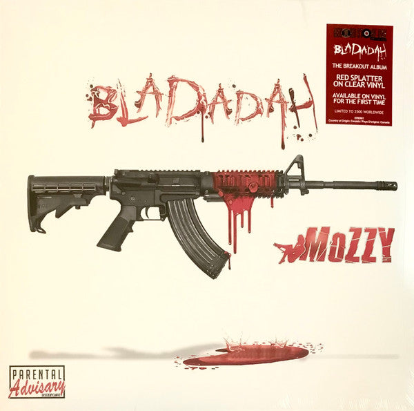 Mozzy - Bladadah - New 2 LP Record Store Day 2023 Empire RSD Red Splatter On Clear Vinyl - Hip Hop - Shuga Records