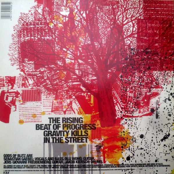 Gods Of Blitz - Gods Of Blitz - VG+ 10" EP Record 2005 Four Music Germany Vinyl - Alternative Rock - Shuga Records