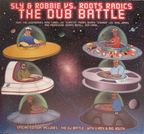 Sly & Robbie Vs. Roots Radics – The Dub Battle - New 2 LP Record Store Day 2023 Controlled Substance RSD Blue Vinyl - Reggae /Dub