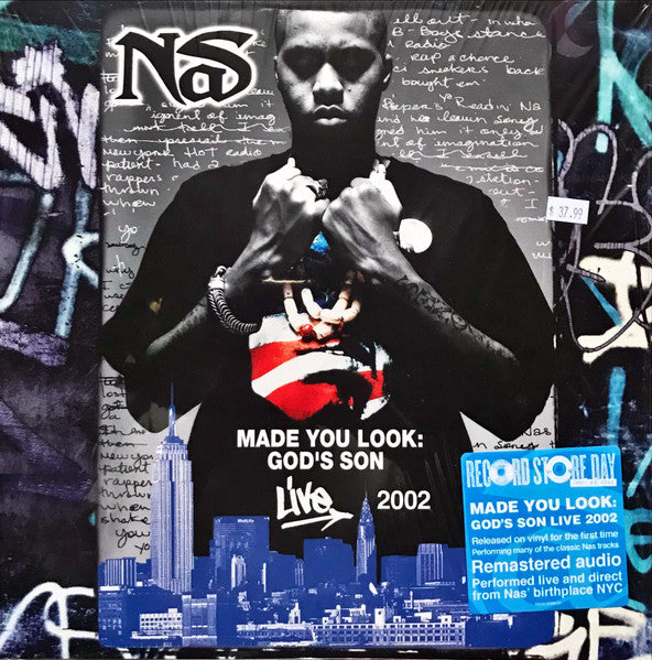 Nas - Made You Look: God’s Son Live 2002 - New LP Record Store Day 2023 Columbia RSD USA Vinyl - Hip Hop - Shuga Records