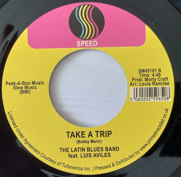 The Latin Blues Band - I'll Be A Happy Man / Take A Trip (1968) - New 7" Single Record Store Day 2023 Speed UK RSD Vinyl - Latin / Funk / Boogaloo - Shuga Records