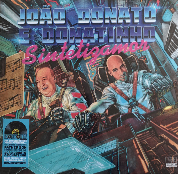 João Donato E Donatinho - Sintetizamor (2017) - New LP Record Store Day 2023 Far Out Recordings RSD Vinyl - Funk / Disco / Boogie - Shuga Records