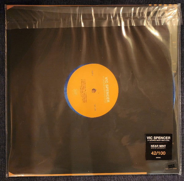Vic Spencer - If George Bush Was Cool - New LP Record 2023 Near Mint Blue Marble Vinyl, Yellow/Black OBI & Numbered - Hip Hop - Shuga Records