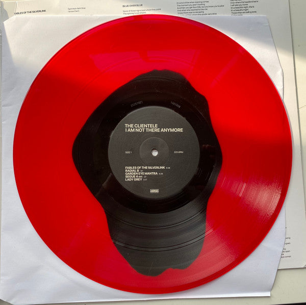 The Clientele - I Am Not There Anymore - Mint- 2 LP Record 2023 Merge Black-in-red Vinyl - Alternative Pop / Psychedelic Rock - Shuga Records