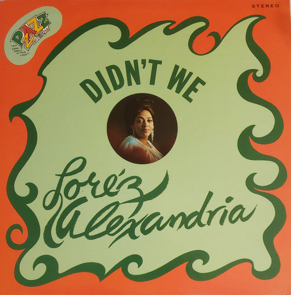 Lorez Alexandria - Didn't We - VG LP Record 1968 Pzazz USA Vinyl - Soul / Soul-Jazz - Shuga Records