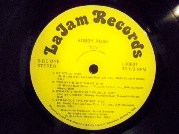 Bobby Rush - Sue - VG+ LP Record 1981 LaJam USA Vinyl - Funk - Shuga Records