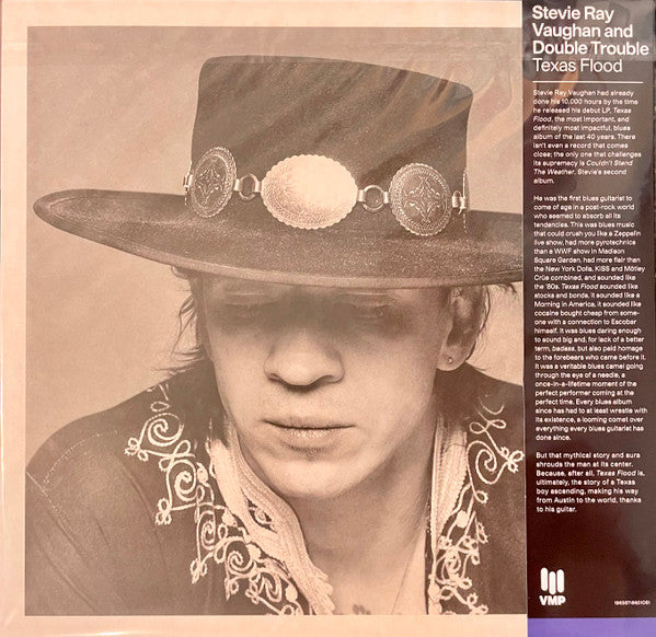 Stevie Ray Vaughan And Double Trouble - Texas Flood (1983) - New LP Record 2023 Epic Vinyl Me Please Club Black / White Split Vinyl & Booklet - Blues Rock / Texas Blues - Shuga Records