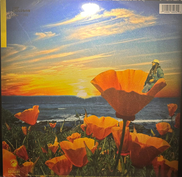 Rexx Life Raj - California Poppy 1 & 2 - New 2 LP Record 2022 Empire Vinyl Me Please Clear w/ Orchid & Evergreen Splatter Vinyl & Numbered - Hip Hop - Shuga Records