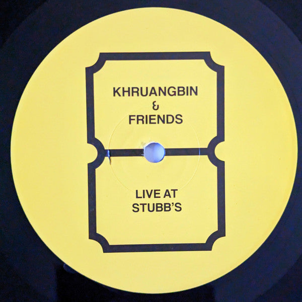 Khruangbin & Friends - Live At Stubb's (Texas Edition) - New LP Record 2023 Dead Oceans Vinyl & Alternate Cover - Psychedelic Rock / Funk - Shuga Records