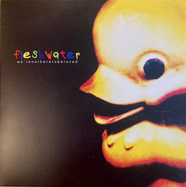 Fleshwater – We’re Not Here To Be Loved (2022) - New LP Record 2023 Closed Casket Activities White in Clear Vinyl, Insert, Posert & Download - Rock / Shoegaze / Alternative Rock / Hardcore - Shuga Records