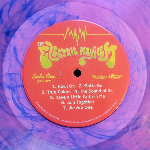 The Electric Mayhem - The Electric Mayhem - New LP Record 2023 Disney Muppets Studio Transparent Purple With Blue Swirl Vinyl - Rock - Shuga Records