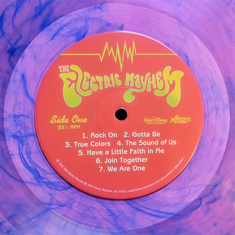 The Electric Mayhem - The Electric Mayhem - New LP Record 2023 Disney Muppets Studio Transparent Purple With Blue Swirl Vinyl - Rock