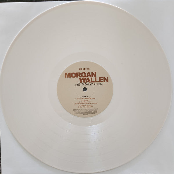 Morgan Wallen - One Thing At A Time - Mint- 3 LP Record 2023 Republic Mercury USA Bone Vinyl - Country - Shuga Records