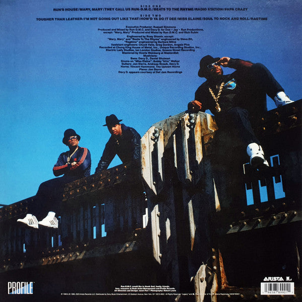 Run DMC - Tougher Than Leather (1988) - New LP Record 2023 Arista USA Vinyl - Hip Hop / Rap - Shuga Records