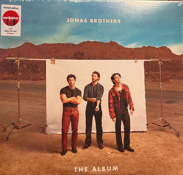 Jonas Brothers - The Album - New LP Record 2023 Republic Target Exclusive Apple Red Vinyl - Pop Rock - Shuga Records