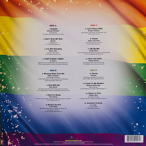 Various - Now That's What I Call Music! Proud - New 2 LP Record 2023 Target Exclusive Emerald & Blue Vinyl - Pop - Shuga Records