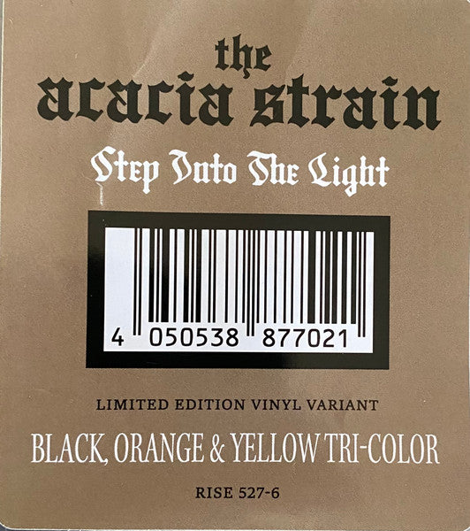 The Acacia Strain - Step Into The Light - Mint- 2 LP Record 2023 RIse Doorway to Hell Black/Orange/Yellow Tri-Color Vinyl - Doom Metal / Deathcore - Shuga Records