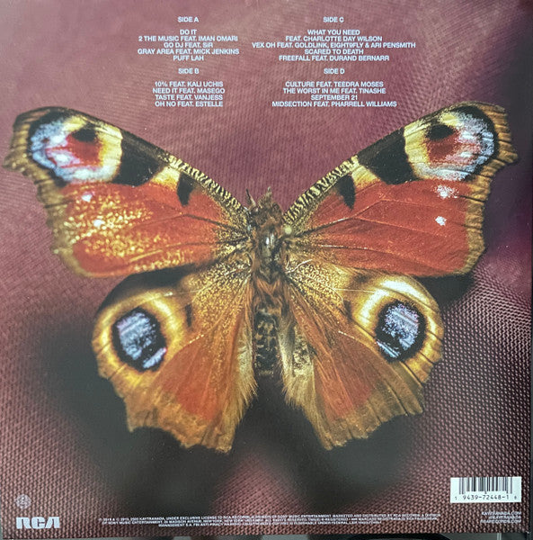 Kaytranada ‎- Bubba - Mint- 2 LP Record 2020 RCA US Black Vinyl, Download & Poster - R&B / Hip Hop