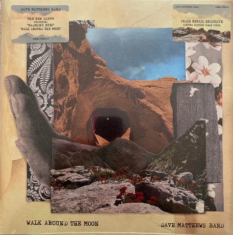 Dave Matthews Band ‎– Walk Around The Moon - New LP Record 2023 RCA Indie Exclusive Clear Vinyl - Alternative Rock