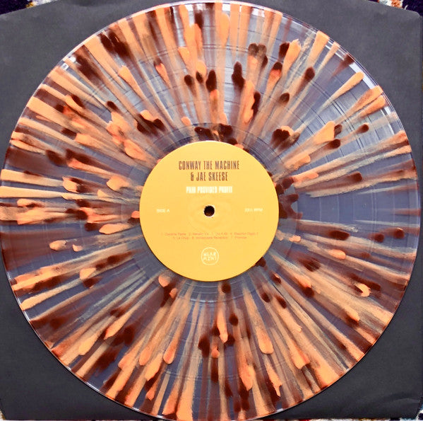 Conway The Machine & Jae Skeese - Pain Provided Profit - New LP Record 2023 Near Mint Clear With Brown & Orange Splatter - Hip Hop - Shuga Records