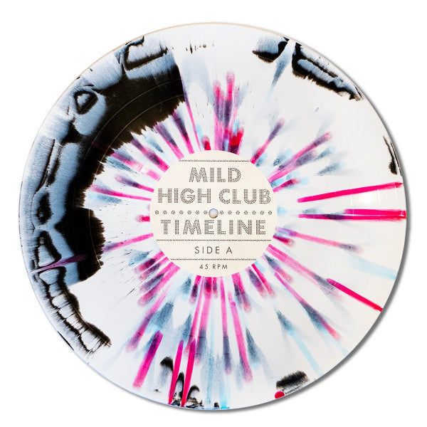 Mild High Club ‎- Timeline (2015) - New LP Record 2023 Stones Throw USA White & Pink Marble Vinyl - Psychedelic Rock - Shuga Records