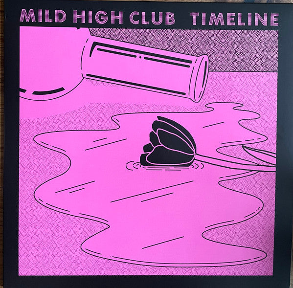 Mild High Club ‎- Timeline (2015) - New LP Record 2023 Stones Throw USA White & Pink Marble Vinyl - Psychedelic Rock - Shuga Records