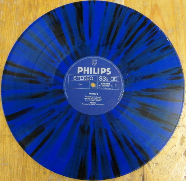 Frumpy – Frumpy 2 - VG+ LP Record 1971 Philips Germany Blue & Black Splatter Vinyl & Baggy - Prog Rock / Krautrock / Hard Rock