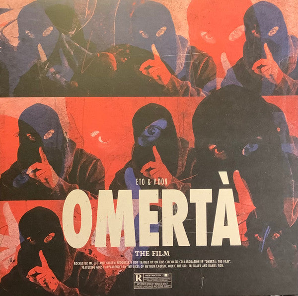 Eto & Don - Omertà: The Film (2017) - New LP Record 2023 FXCK RXP Germany Red Santa Societa Edition Vinyl - Hardcore Hip-Hop - Shuga Records