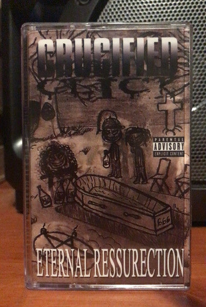 Crucified Click - Eternal Resurrection - New Cassette 2023 Criminalistic USA Tape - Hip Hop / Horrorcore - Shuga Records