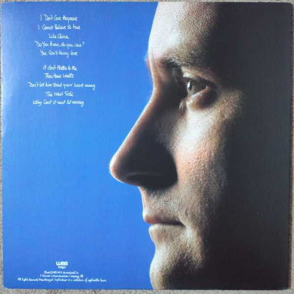 Phil Collins - Hello, I Must Be Going - Mint- LP Record 1982 WEA Japan Vinyl, Inner, Insert & OBI - Pop Rock / Synth-pop - Shuga Records