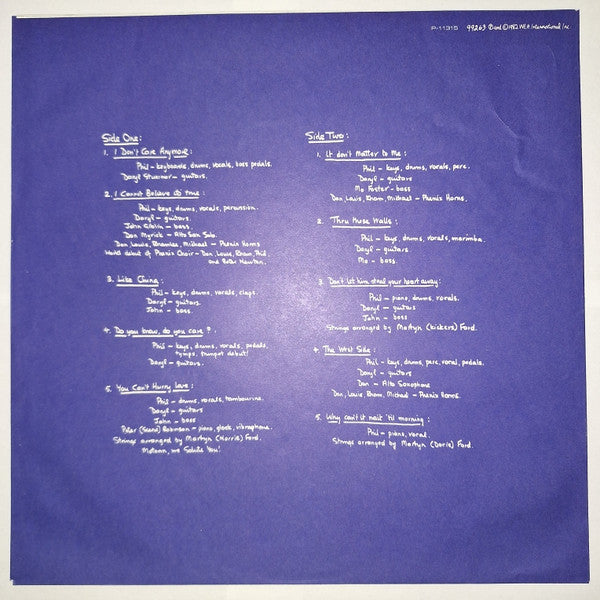Phil Collins - Hello, I Must Be Going - Mint- LP Record 1982 WEA Japan Vinyl, Inner, Insert & OBI - Pop Rock / Synth-pop - Shuga Records