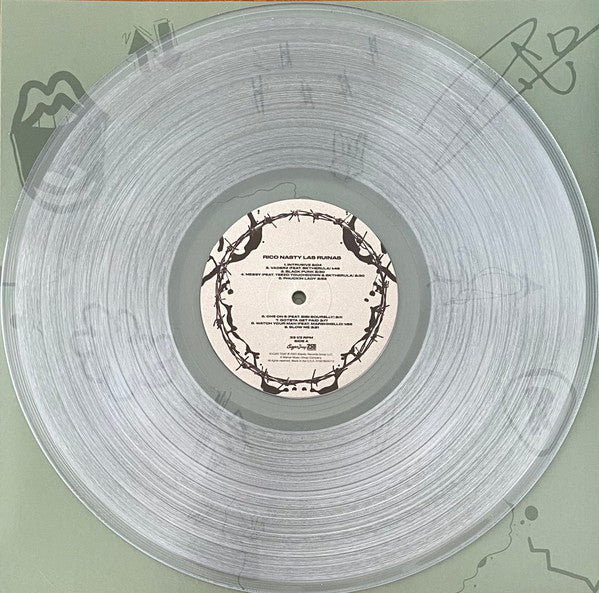 Rico Nasty - Las Ruinas - Mint- LP Record 2023 Atlantic Webstore Exclusive Clear Vinyl - Hip Hop / Pop Rap - Shuga Records