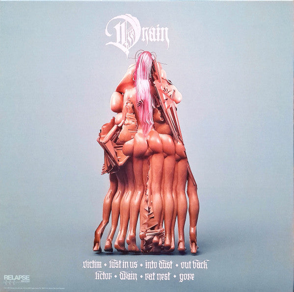 Troller - Drain - New LP Record 2023 Relapse Electric Blue Vinyl - Darkwave / Goth Rock / Synth-pop - Shuga Records