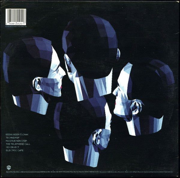 Kraftwerk - Electric Cafe - VG+ LP Record 1986 Warner USA Original RARE Promo Vinyl - Synth-pop / Electro - Shuga Records