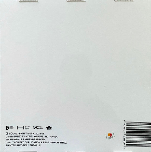 RM (BTS) – Indigo - New LP Record Box 2023 Bighit Music Clear with Blue Splatter Vinyl & Inserts - K-pop / Contemporary R&B / Pop Rap - Shuga Records