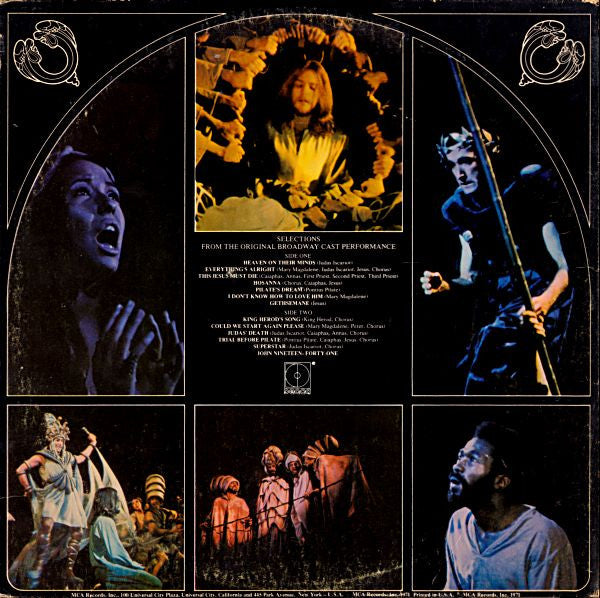 Various - Original Broadway Cast - Jesus Christ Superstar - VG+ LP Record 1971 Decca USA Original Vinyl - Musical / Rock - Shuga Records