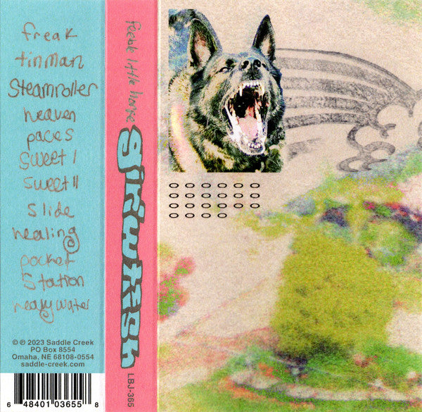 feeble little horse - Girl With Fish - New Cassette 2023 Saddle Creek Tape - Indie Rock / Shoegaze / Post-Punk - Shuga Records