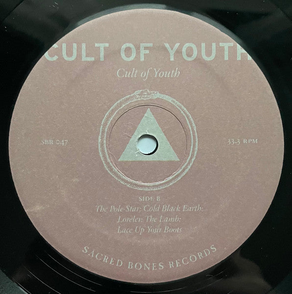 Cult Of Youth - Cult Of Youth - Mint- LP Record 2011 Sacred Bones Original Vinyl - Psychedelic Rock / Punk / Neofolk - Shuga Records