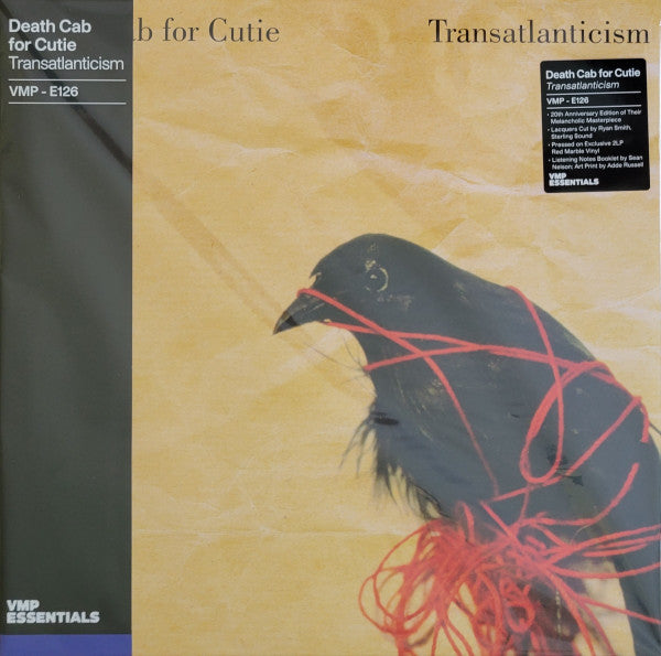 Death Cab For Cutie - Transatlanticism (2003) - New 2 LP Record 2023 Barsuk Vinyl Me Please Club Red Marble Vinyl, Booklet & OBI - Indie Rock / Pop