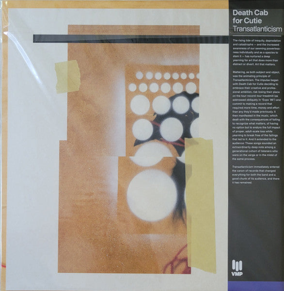 Death Cab For Cutie - Transatlanticism (2003) - New 2 LP Record 2023 Barsuk Vinyl Me Please Club Red Marble Vinyl, Booklet & OBI - Indie Rock / Pop