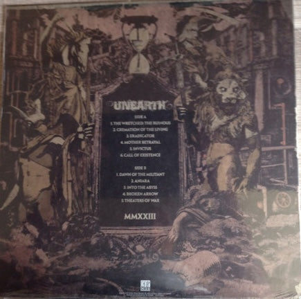 Unearth - The Wretched; The Ruinous - New LP Record 2023 Century Media Glow In The Dark 180 gram Vinyl - Metalcore - Shuga Records