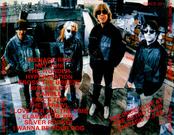 Sonic Youth - Bright - VG+ CD 1993 Spacematic Records Germany RARE Unofficial - Alternative Rock - Shuga Records