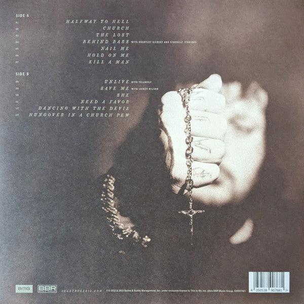 Jelly Roll - Whitsitt Chapel - Mint- LP Record 2023 BMG BBR USA Lava Brown Swirl Vinyl - Country - Shuga Records