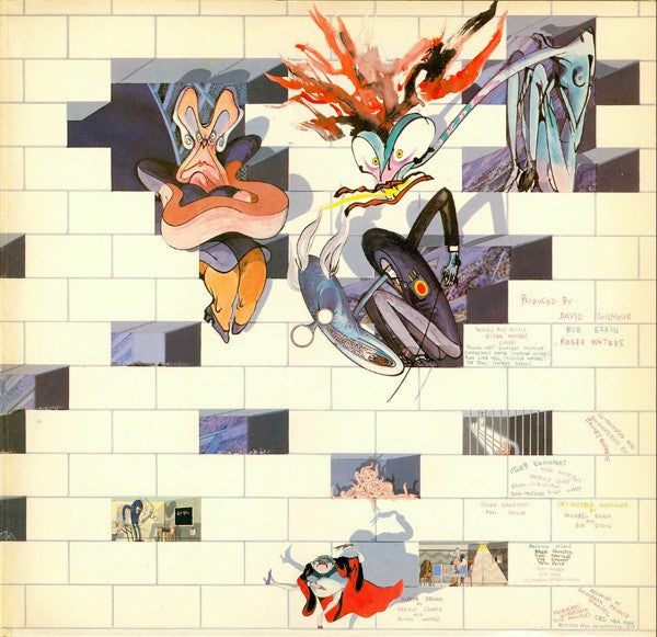 Pink Floyd - The Wall - VG+ 2 LP Record 1979 Harvest UK Vinyl - Psychedelic Rock / Prog Rock - Shuga Records
