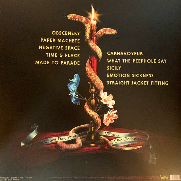 Queens Of The Stone Age – In Times New Roman... - New 2 LP Record 2023 Matador Green Vinyl - Alternative Rock / Stoner Rock - Shuga Records