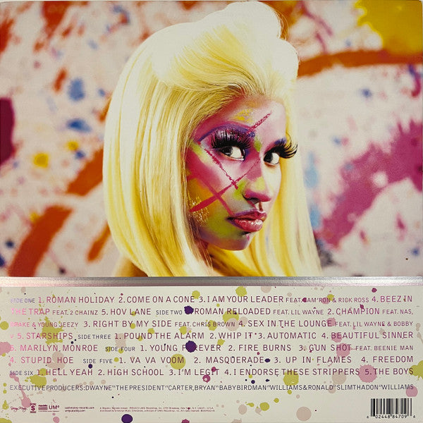 Nicki Minaj - Pink Friday: Roman Reloaded - Mint- 3 LP Record 2023 Young Money Entertainment USA Web Store Exclusive Vinyl - Pop Rap - Shuga Records