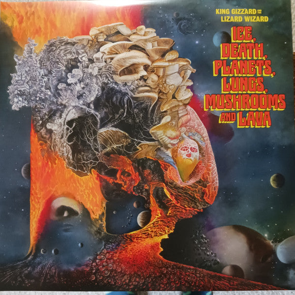 King Gizzard And The Lizard Wizard – Ice, Death, Planets, Lungs, Mushrooms And Lava - New 2 LP Record 2022 KGLW Lucky Rainbow Wax Vinyl - Psychedelic Rock - Shuga Records