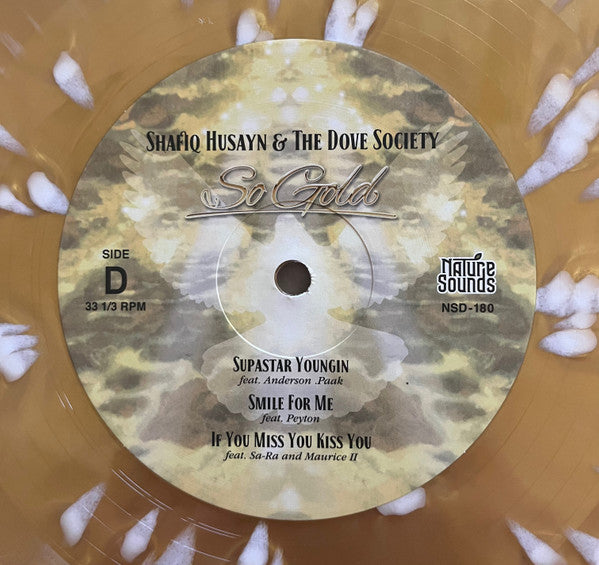 Shafiq Husayn & The Dove Society - So Gold - New 2 LP Record 2023 Nature Sounds Gold Sky Edition Splatter Vinyl - Neo Soul / Soul / Jazzy Hip-Hop - Shuga Records